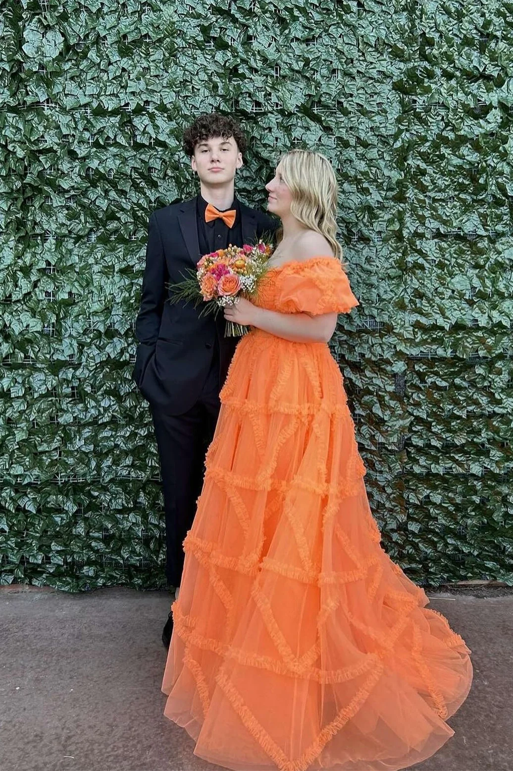 Fairytale Lavendere Off the Shoulder Princess Gown - Image 7