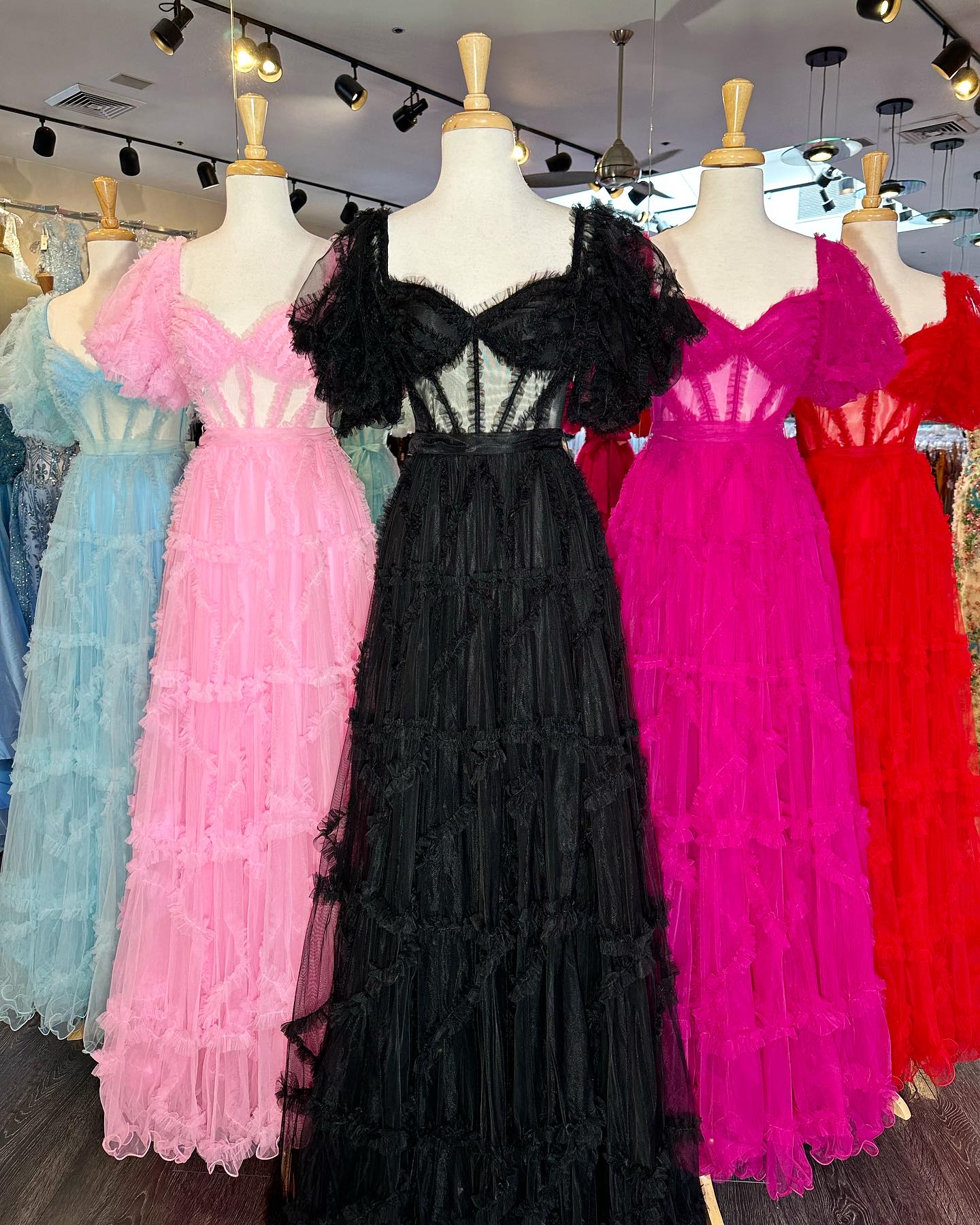 Fairytale Lavendere Off the Shoulder Princess Gown - Image 9