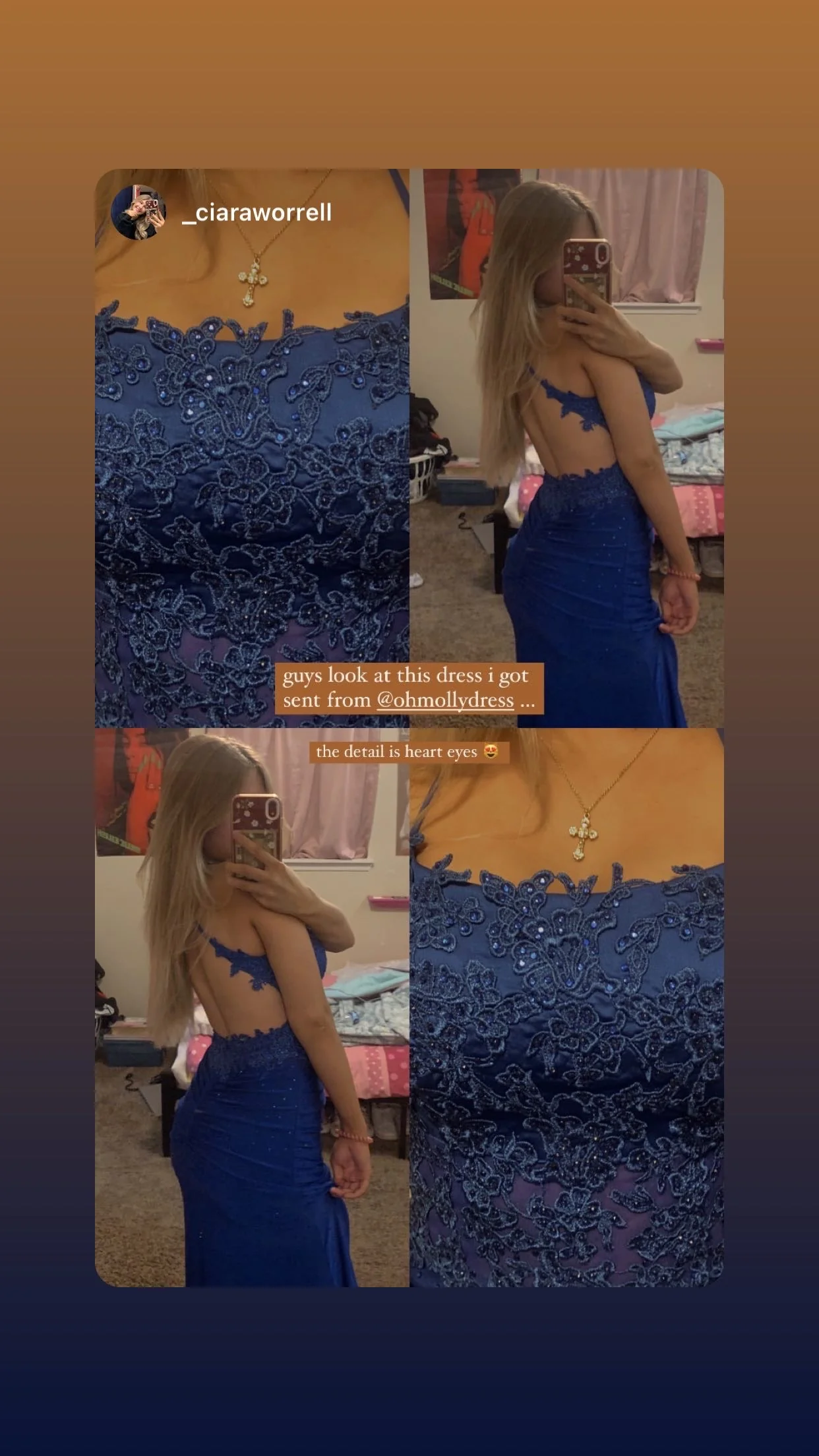 Dark Green Mermaid Appliques Long Formal Dress - Image 7