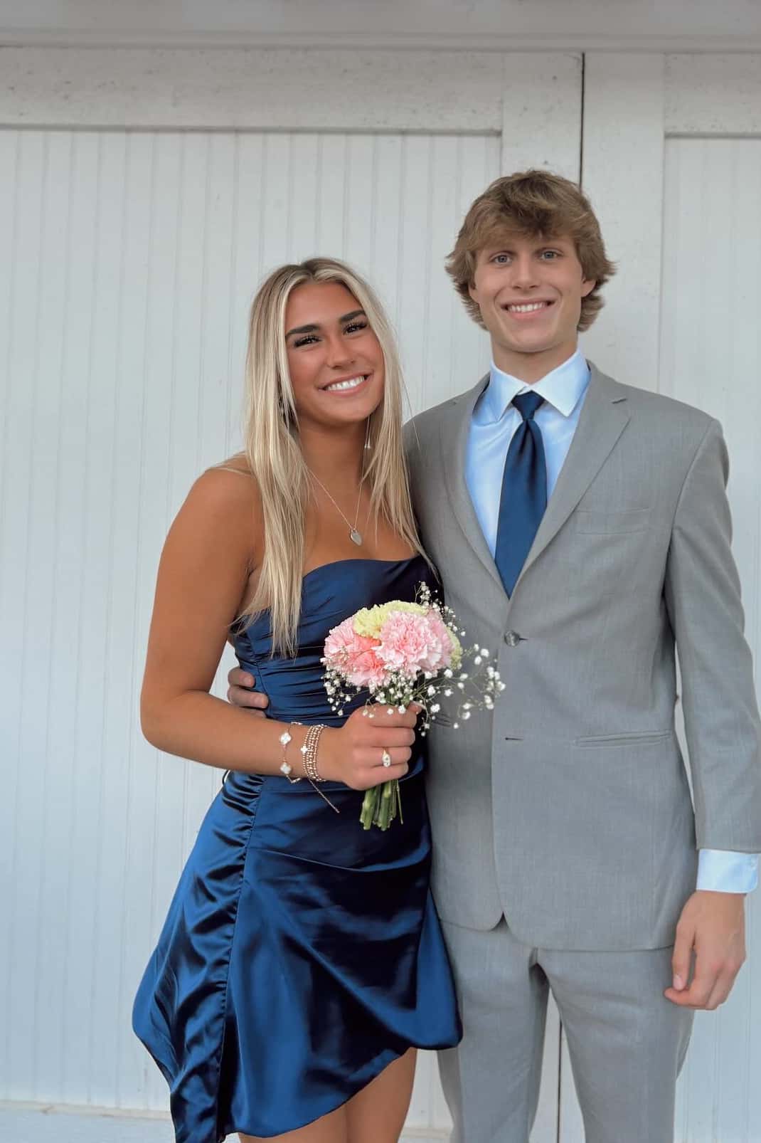 Strapless Pink Ruched Short Homecoming Dress - Image 8