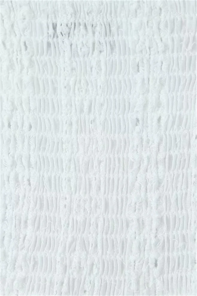 Sweetheart White Button Front Short Dress - Image 6