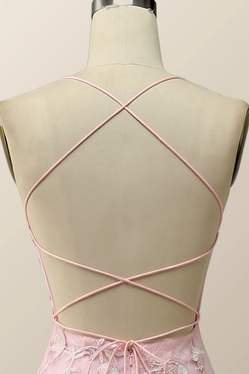 Yellow Mermaid Lace Appliques Long Formal Dress - Image 11